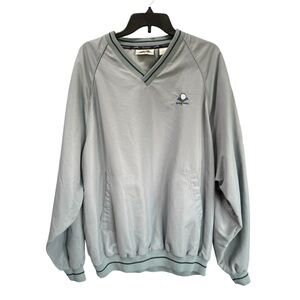 LIKE NEW! VINTAGE SLAZENGER SPRING VALLEY GOLF PULLOVER WINDBREAKER XL